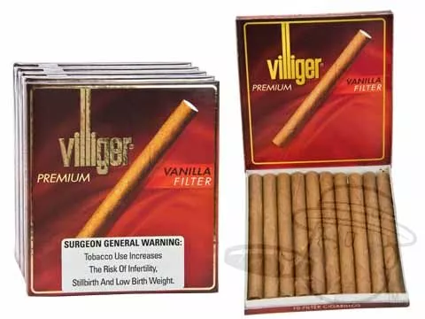 Villiger Little Cigars are machine-made