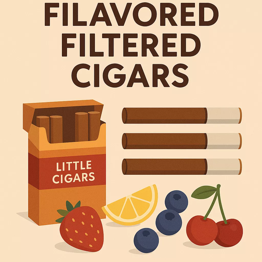 flavored filtered cigars